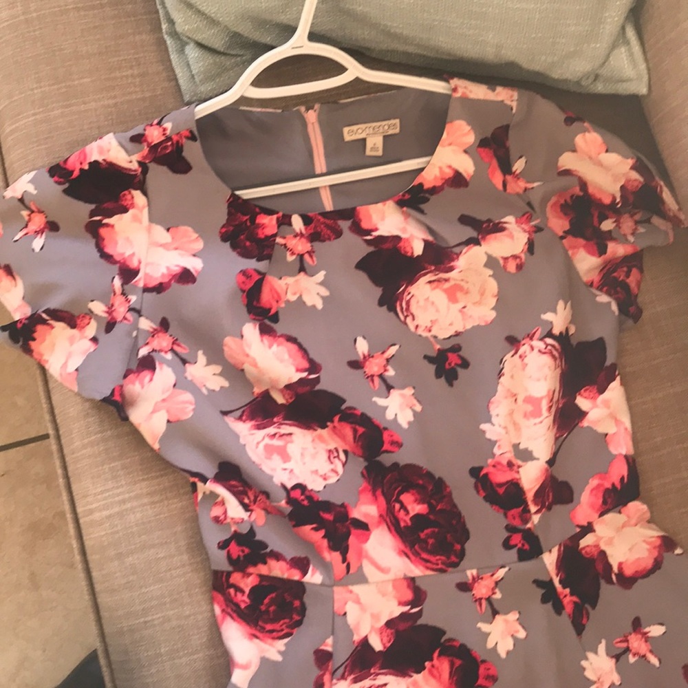 Flowy flowery dress